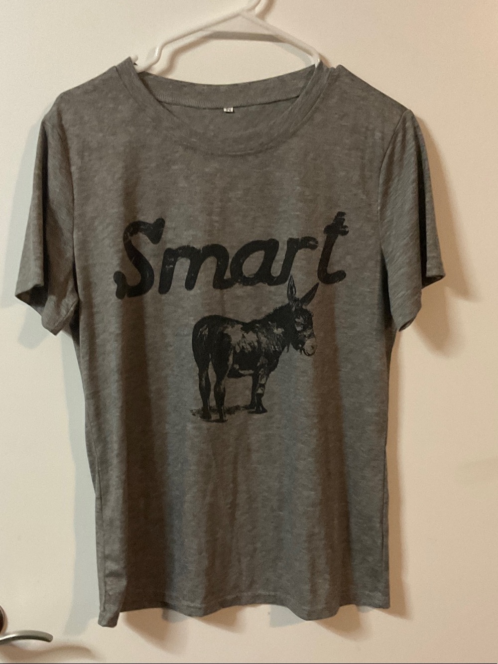 Gray Graphic Short Sleeve Tee